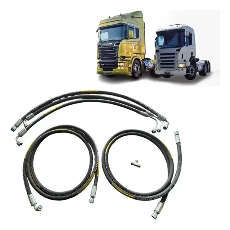 Kit Mangueiras Basculamento Cabine Scania Serie 5 2009-18