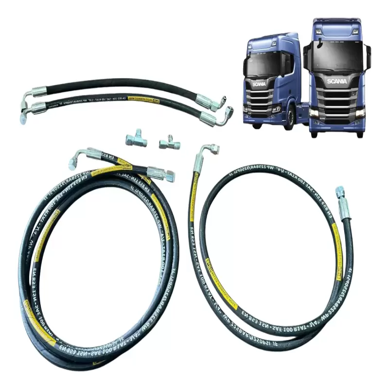 Kit Mangueiras Basculamento De Cabine Scania Série 6 2019-25